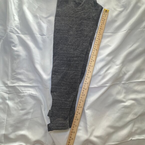 Marc New York Performance‎ Leggings Soft Stretchy Fabric Ruched Detailing Grey M - Picture 8 of 9